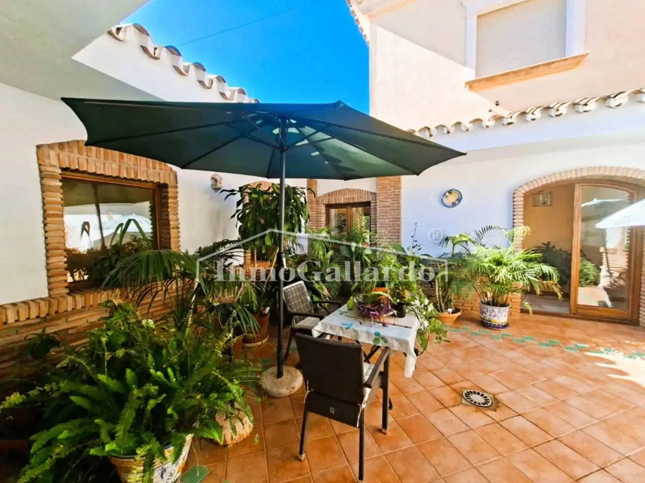 Terrace of Houses for sale in Málaga  with Air Conditioner, Private garden and Parquet flooring
