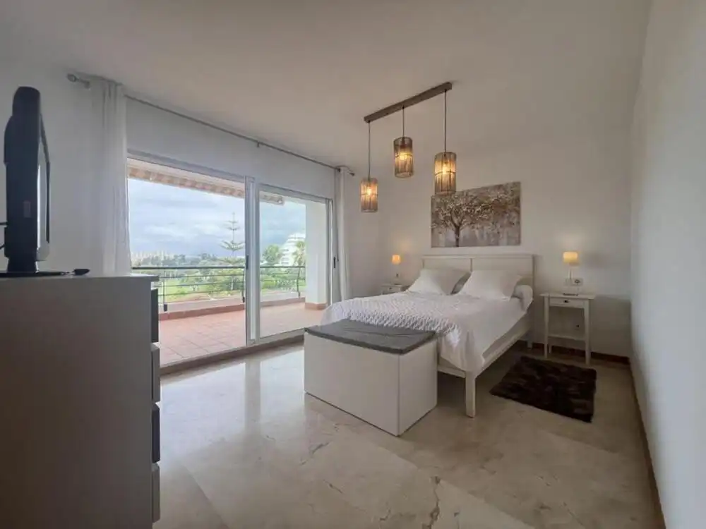 Bedroom of Apartments for rent in Marbella  with Air Conditioner, Heating and Terrace