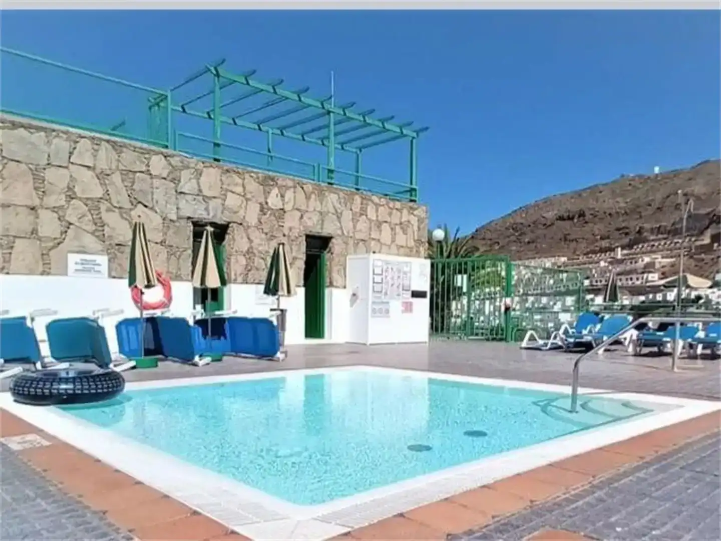 Piscina de Apartament en venda en Mogán amb Aire condicionat, Piscina i Balcó