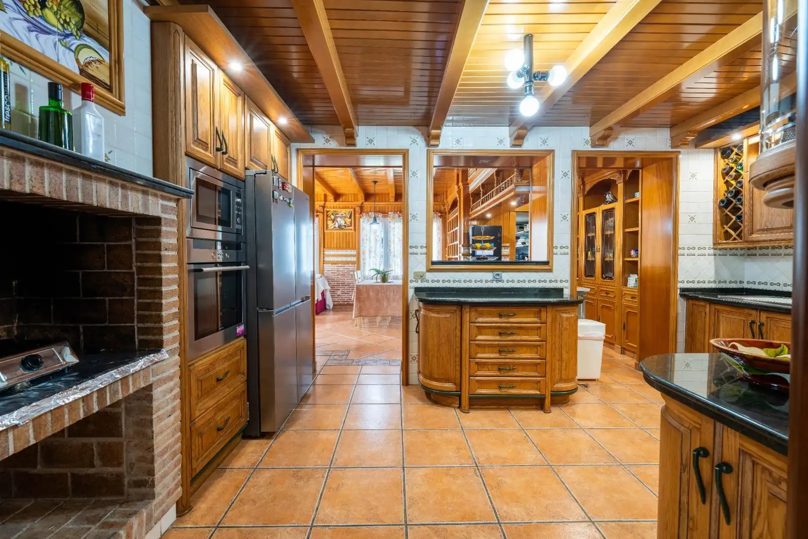 Cocina de Casa o chalet en venta en Roquetas de Mar con Aire acondicionado, Calefacción y Jardín privado