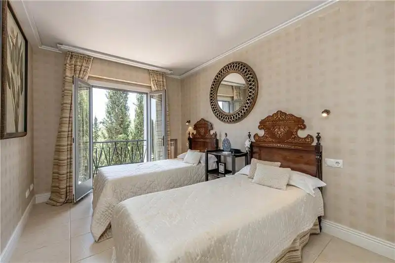 Bedroom of Houses for sale in Calvià  with Air Conditioner, Heating and Private garden