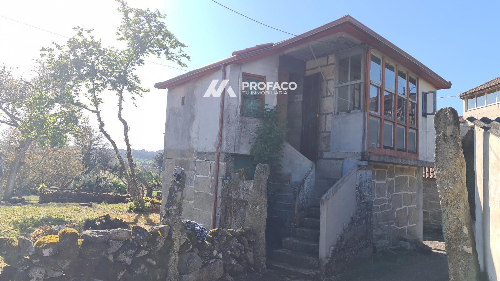 Exterior view of House or chalet for sale in San Cristovo de Cea  with Furnished