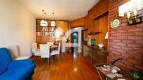 Living room of Flat for sale in  Barcelona Capital  with Heating, Parquet flooring and Terrace