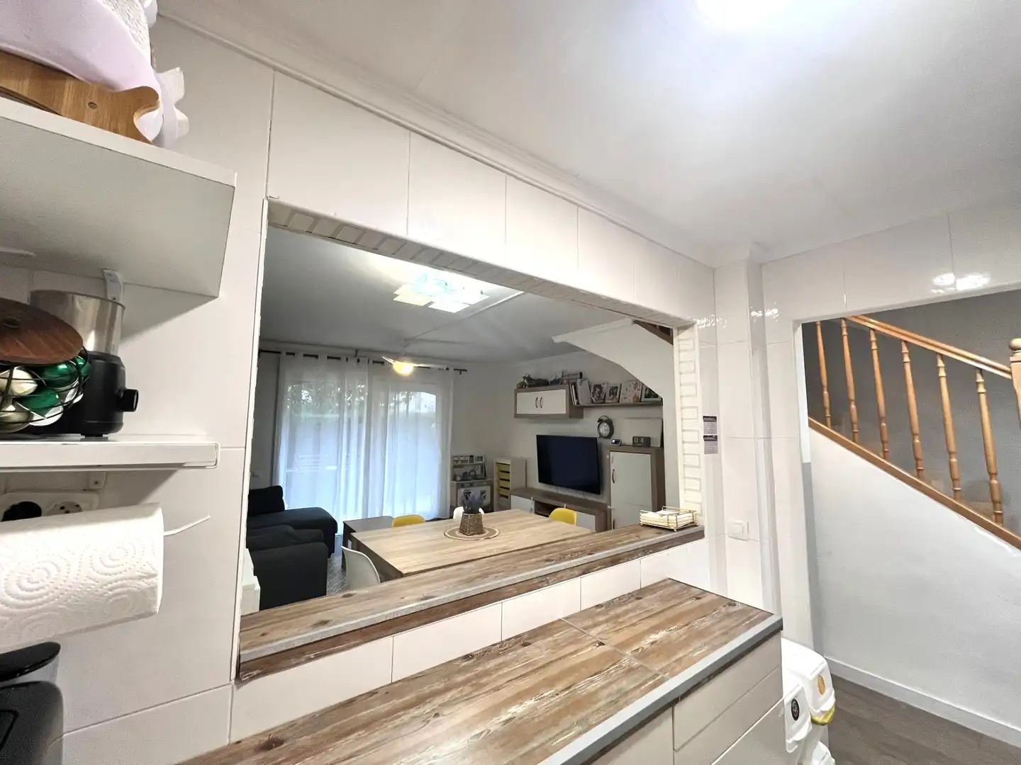 Cocina de Casa adosada en venta en Mont-roig del Camp con Aire acondicionado, Calefacción y Terraza