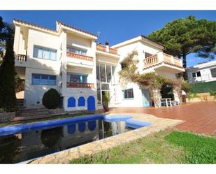 Vista exterior de Casa o xalet en venda en Lloret de Mar amb Calefacció, Terrassa i Moblat