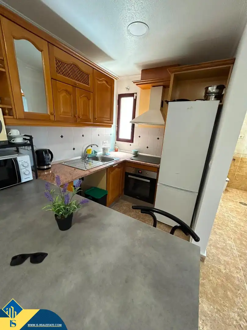 Kitchen of Flat for sale in Orihuela  with Terrace, Furnished and Oven