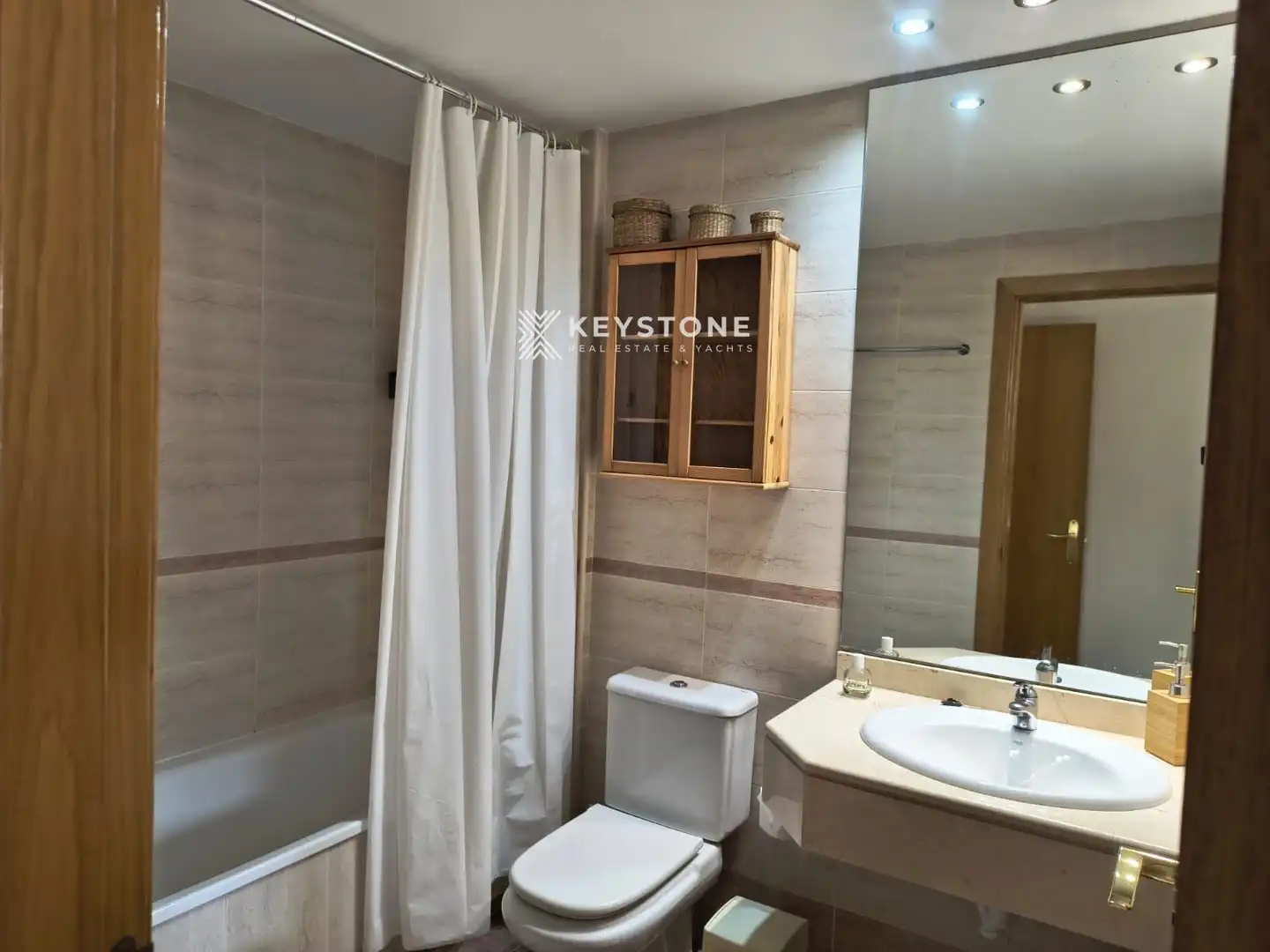 Badezimmer von Dachboden zur Miete in  Palma de Mallorca mit Klimaanlage, Terrasse und Schwimmbad
