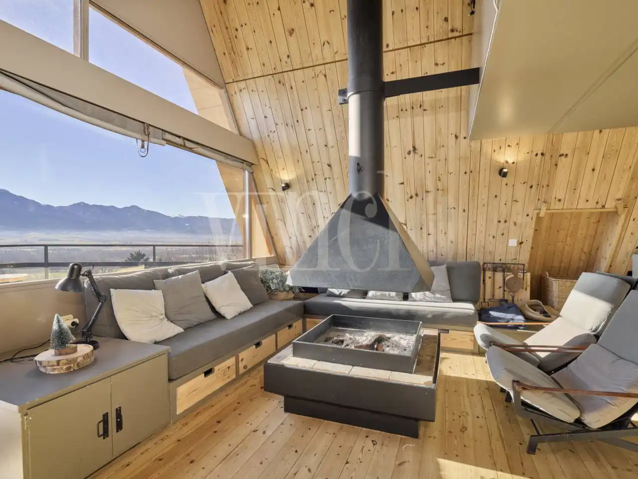 Sala de estar de Casa o chalet en venta en Bolvir con Calefacción, Jardín privado y Parquet