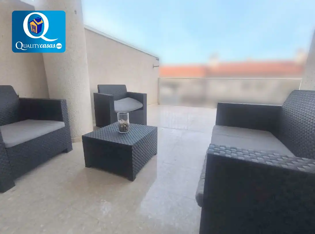 Terrassa de Apartament en venda en Elche / Elx amb Aire condicionat, Calefacció i Terrassa