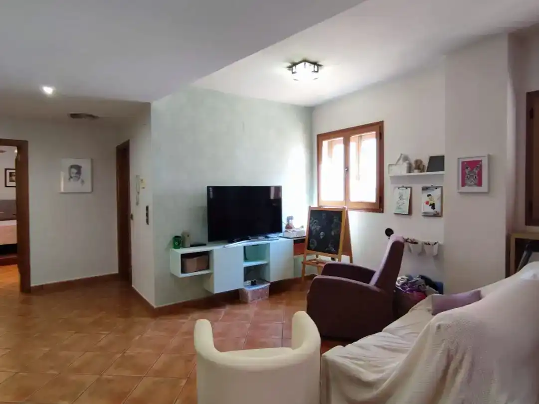 Wohnzimmer von Wohnung zum Verkauf in Tavernes de la Valldigna mit Klimaanlage und Balkon