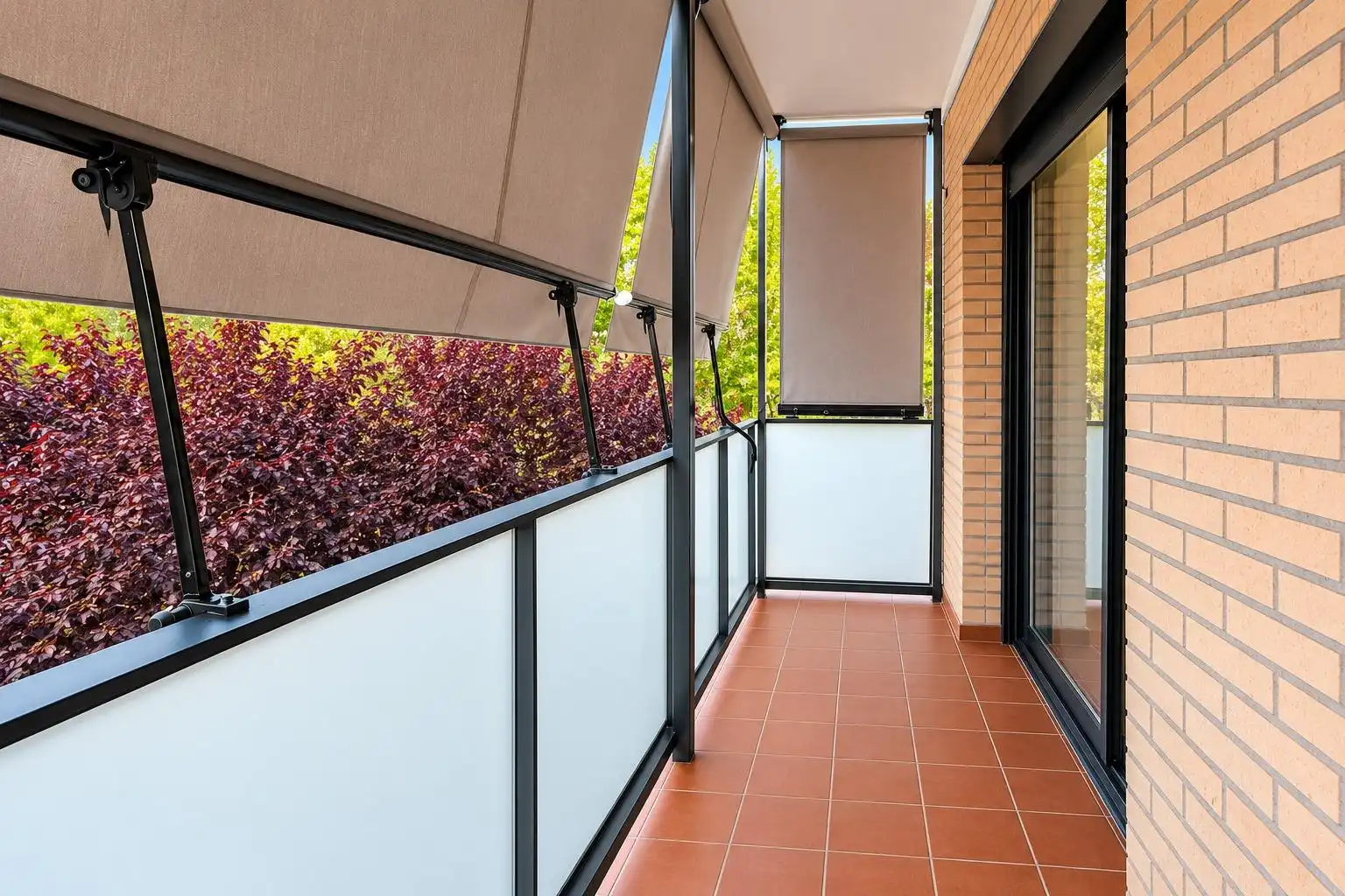 Balcony of Flat for sale in Sentmenat  with Air Conditioner, Heating and Parquet flooring