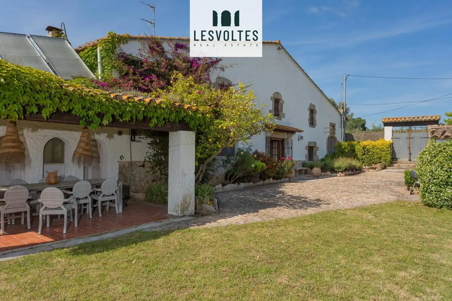 Vista exterior de Casa o chalet en venta en Vall-llobrega con Calefacción, Jardín privado y Terraza