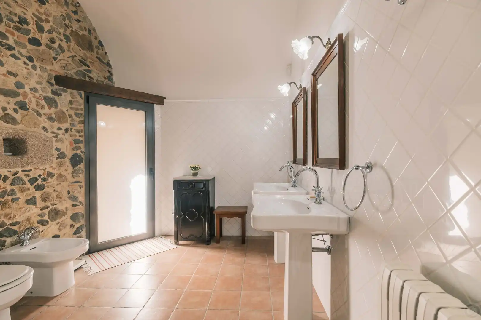 Baño de Casa o chalet en venta en Llagostera con Calefacción, Terraza y Trastero