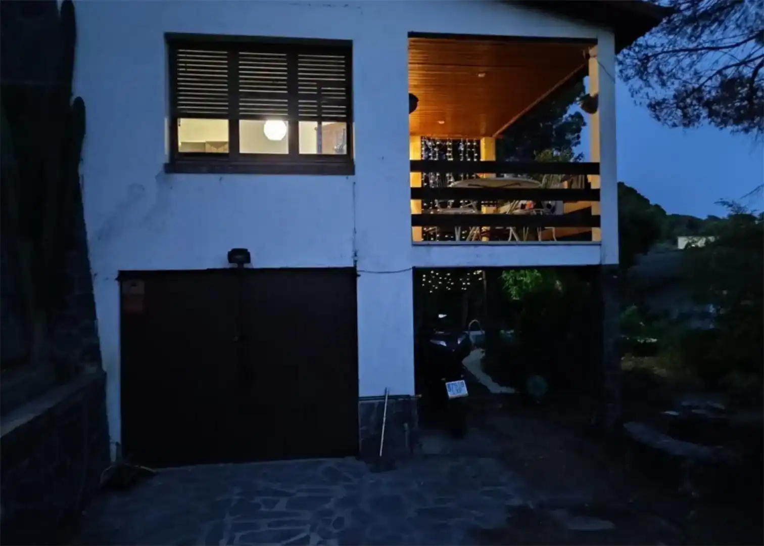Vista exterior de Casa o xalet per a compartir en Sant Pere de Vilamajor amb Jardí privat, Piscina i Moblat
