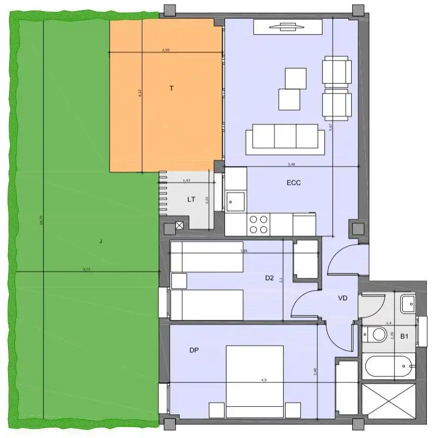 Wohnung mit Pool zum Verkauf in Aguadulce - Almadraba - Punta Candor, imagen 17