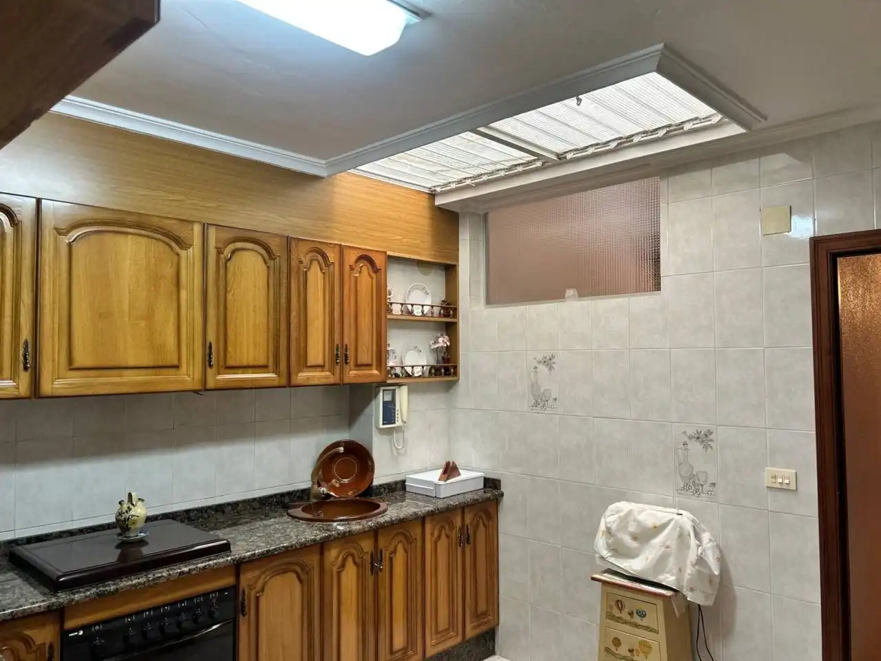 Cuina de Casa o xalet en venda en Vila-real amb Aire condicionat, Terrassa i Moblat