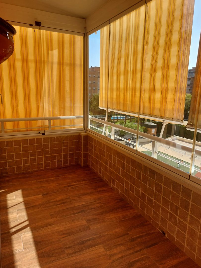 Balcony of Flat to rent in Málaga Capital  with Air Conditioner, Terrace and Furnished