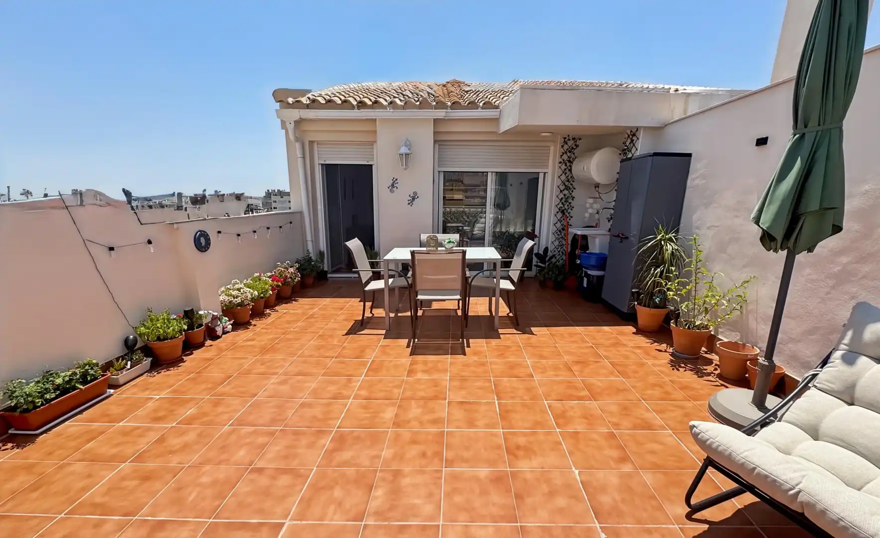 Terraza de Dúplex en venta en Villajoyosa / La Vila Joiosa con Calefacción, Terraza y Amueblado