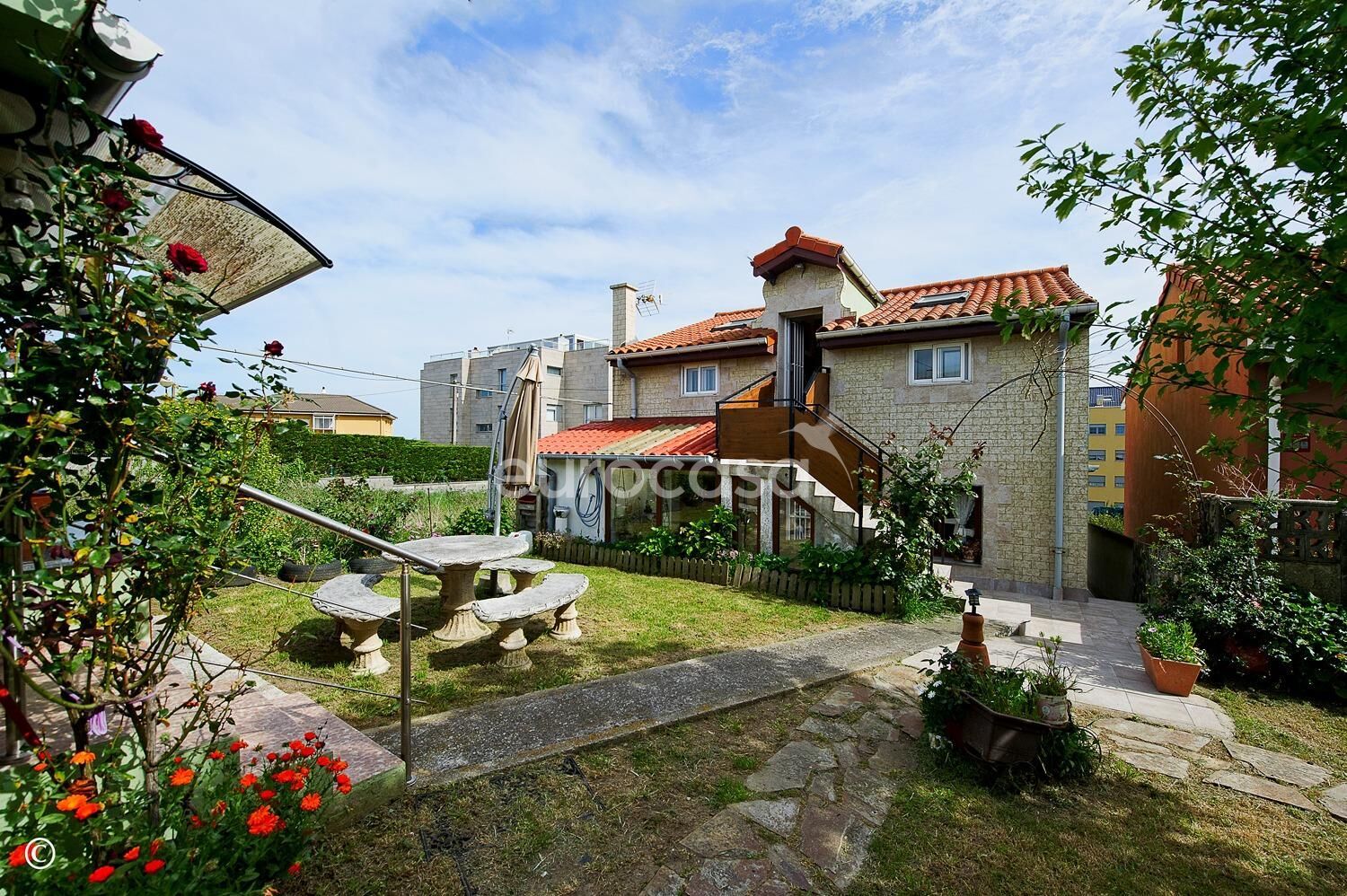 Exterior view of House or chalet for sale in Santander  with Heating and Private garden