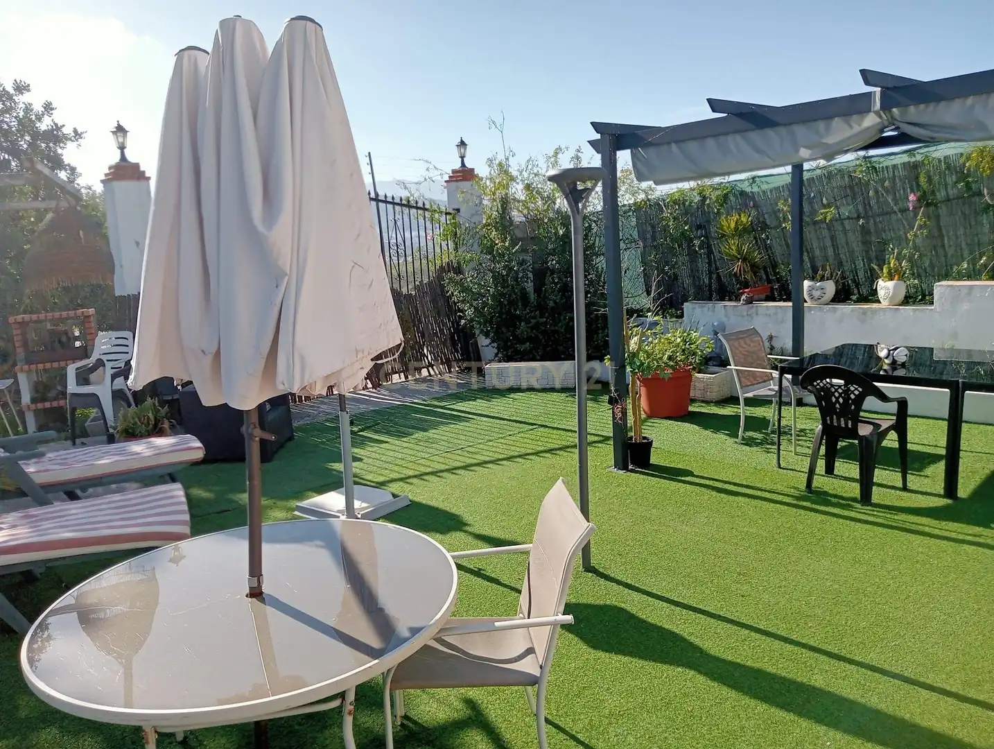 Terrassa de Casa o xalet en venda en Cártama amb Jardí privat, Traster i Piscina