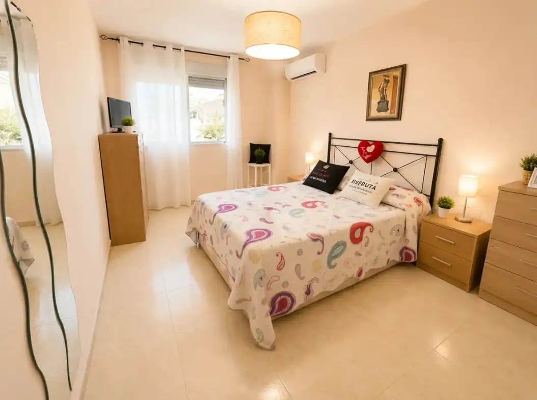 Bedroom of Flat for sale in Murcia  with Air Conditioner, Heating and Storage room