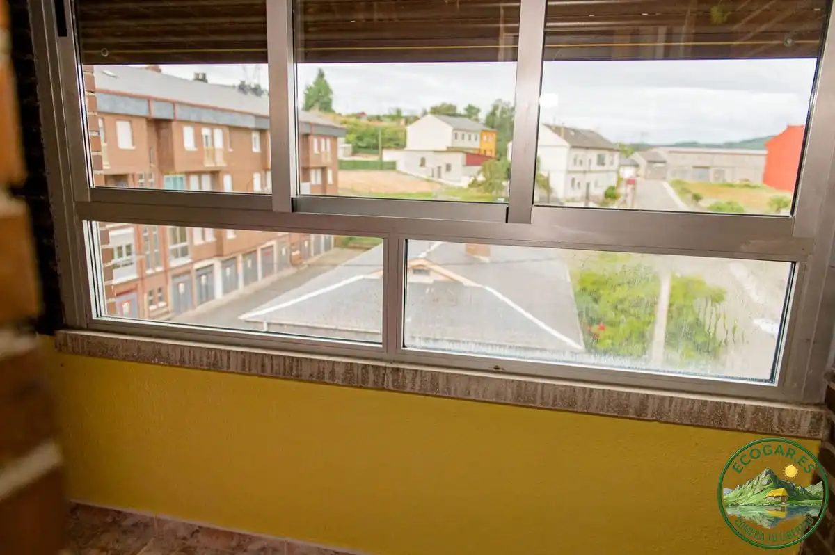 Exterior view of Flat for rent in Toreno  with Heating, Parquet flooring and Terrace