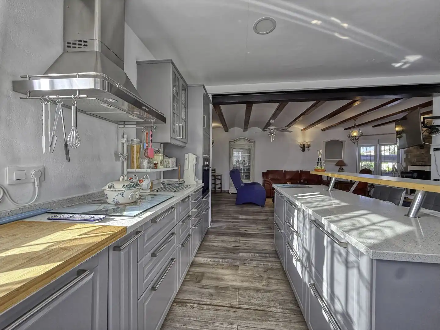 Kitchen of Houses for sale in Els Poblets  with Air Conditioner, Heating and Terrace
