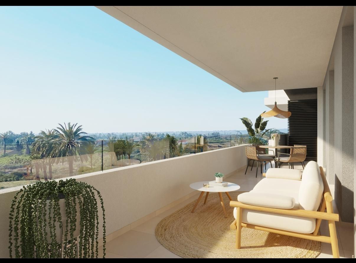 Terrassa de Pis en venda en Elche / Elx amb Jardí privat, Terrassa i Piscina