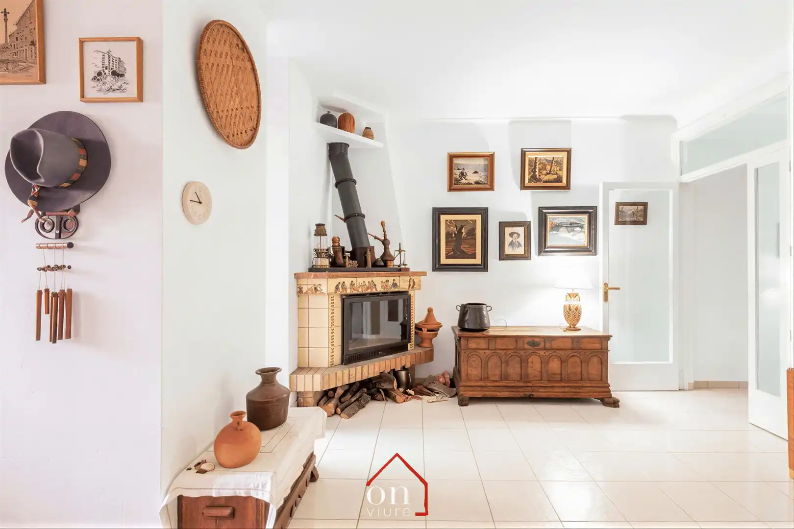 Sala de estar de Piso en venta en Terrassa con Calefacción, Horno y Internet