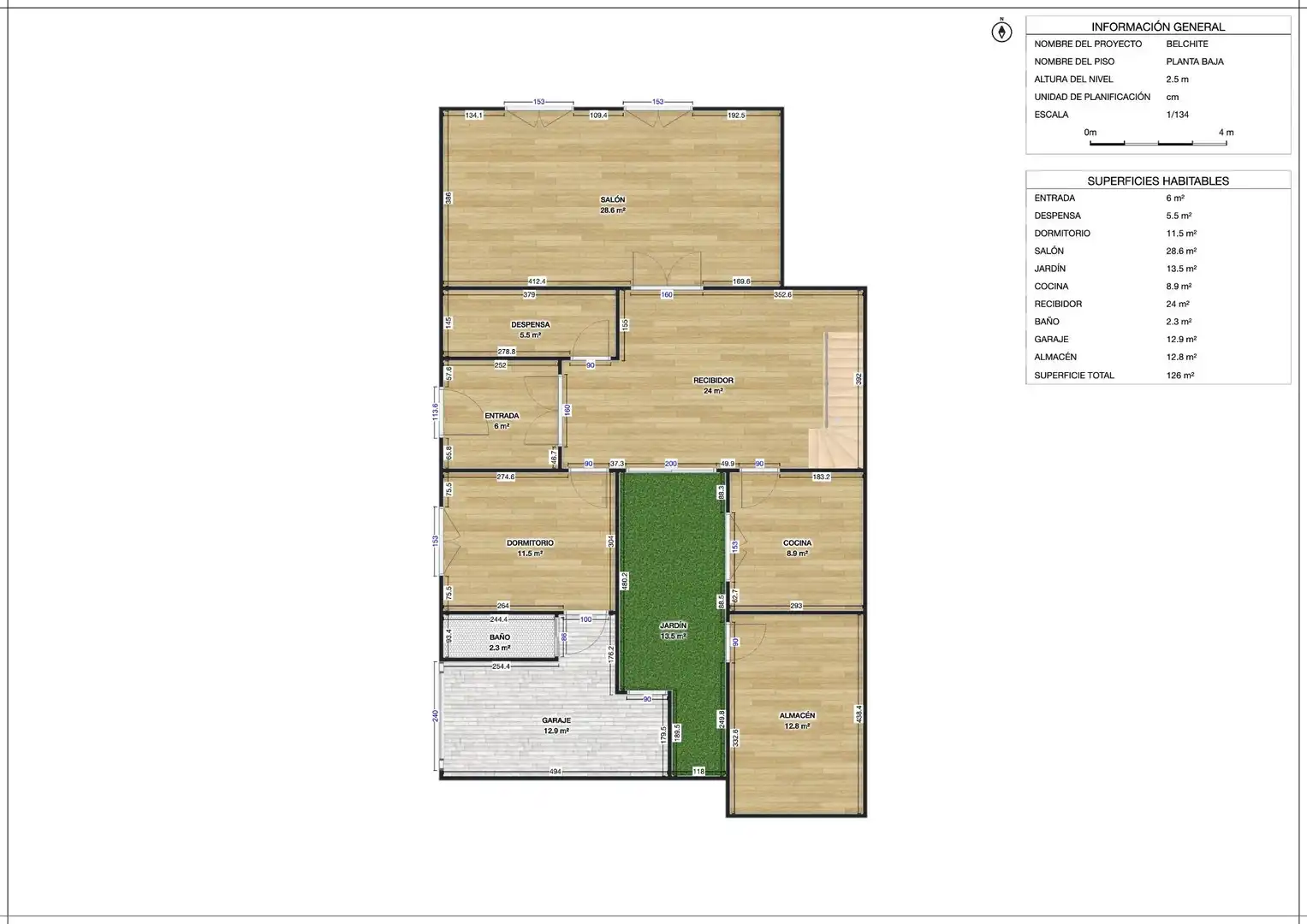 Casa o chalet en venta en Belchite con Aire acondicionado, Calefacción y Terraza
