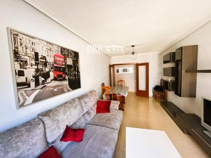 Living room of Flat for sale in Cáceres Capital  with Air Conditioner, Terrace and Furnished