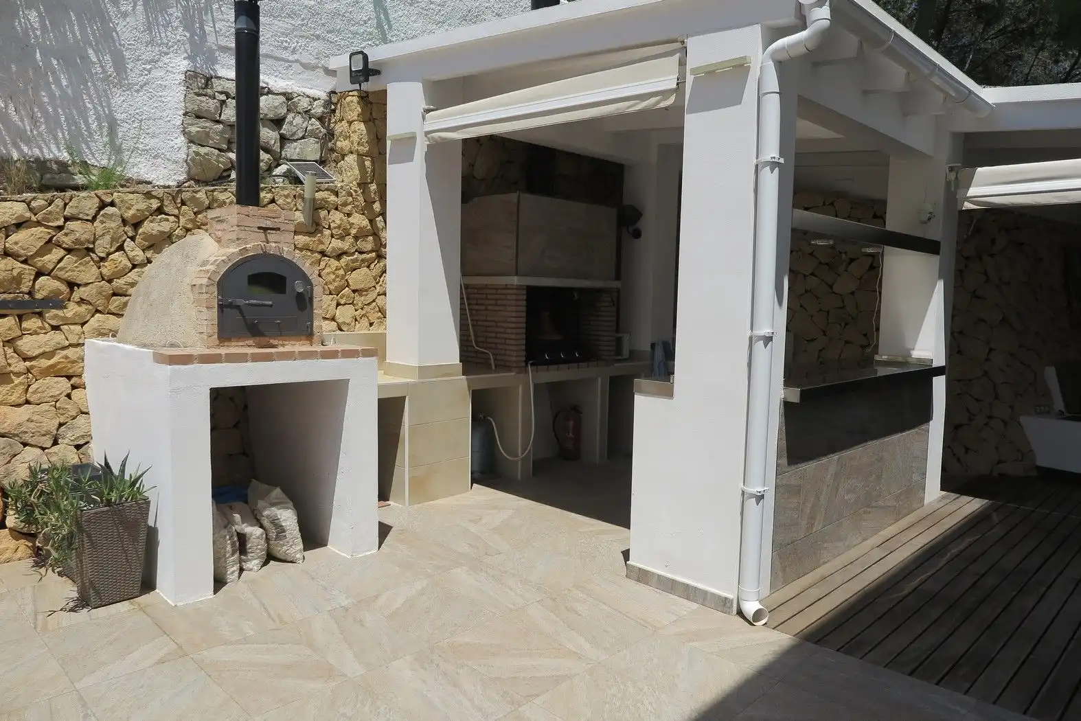 Terraza de Casa o chalet en venta en Altea con Aire acondicionado, Calefacción y Jardín privado