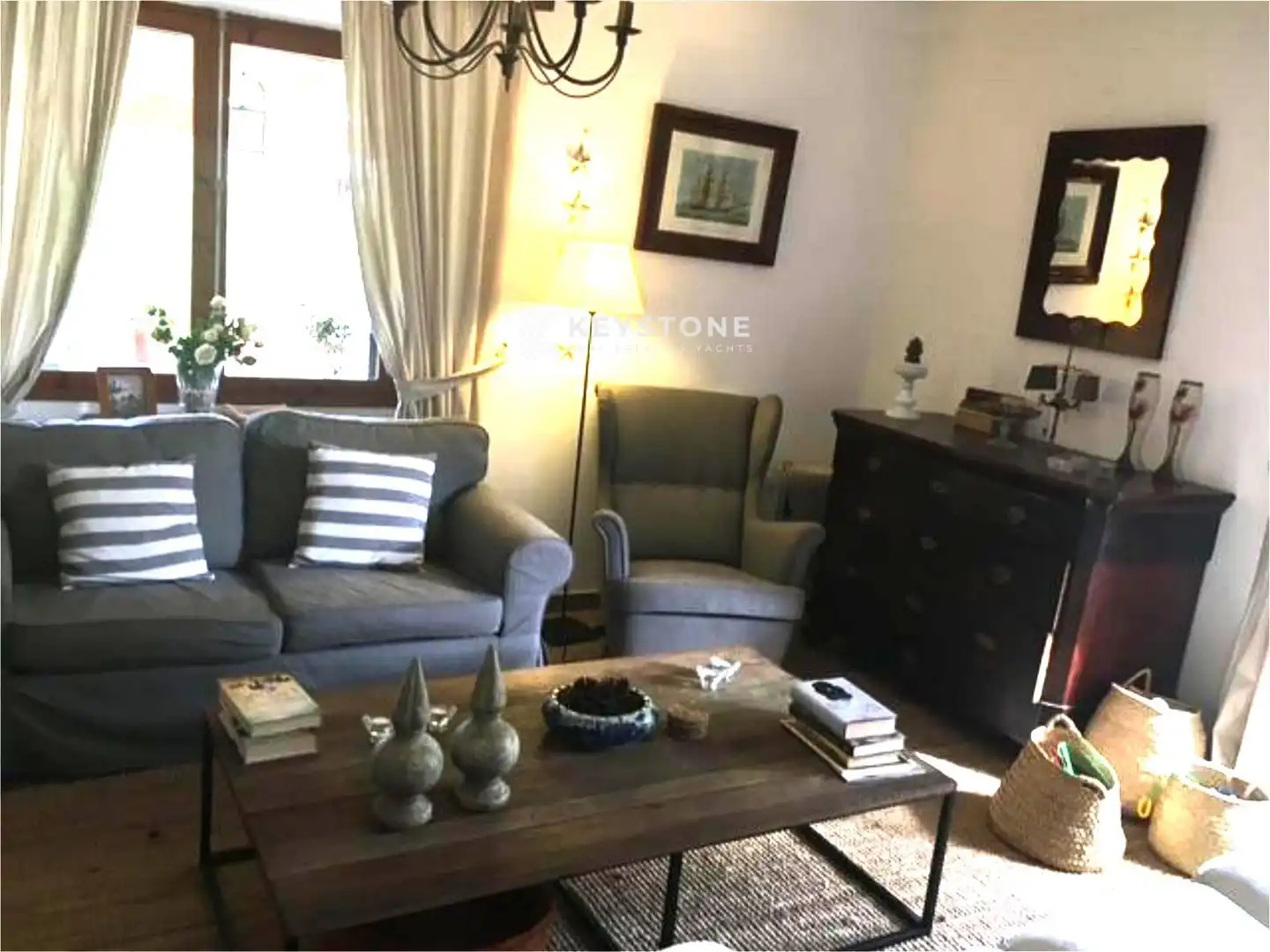 Sala de estar de Ático de alquiler en Andratx con Aire acondicionado y Terraza