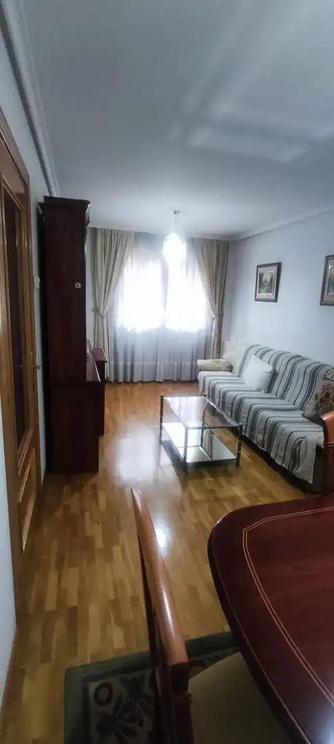 Living room of Flat for sale in Ponferrada  with Heating and Furnished