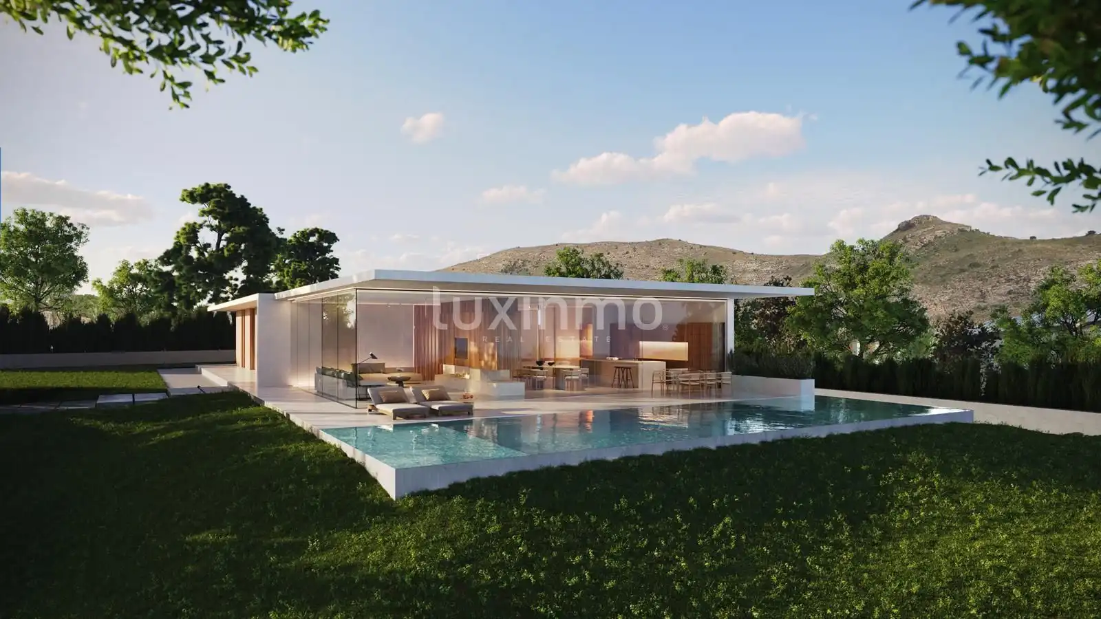 Villa avec terrasse à vendre à Golf Bahía