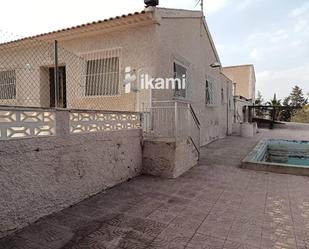 Exterior view of Single-family semi-detached for sale in  Murcia Capital  with Heating, Private garden and Terrace