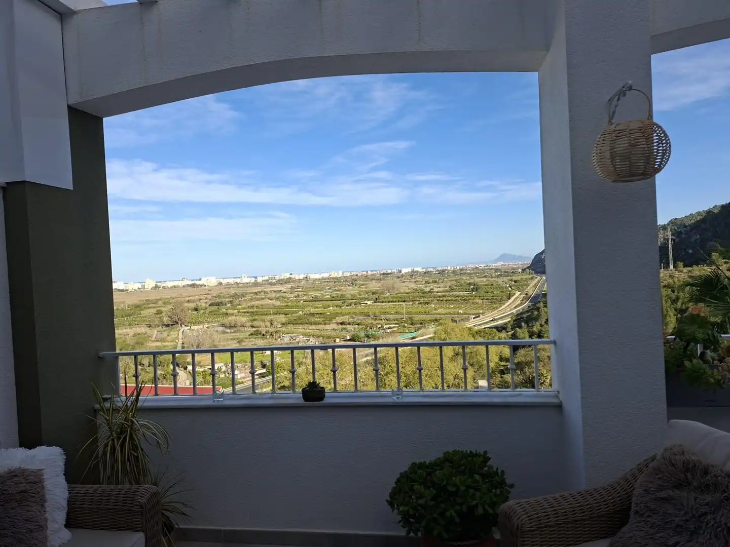 Terrace of Flat for sale in Xeresa  with Air Conditioner, Heating and Private garden