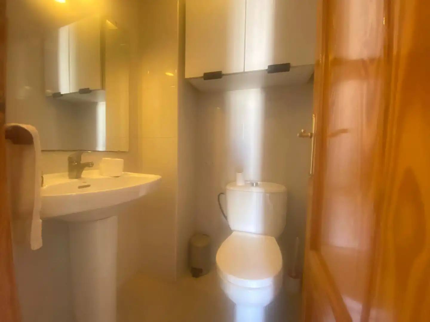 Badezimmer von Wohnung zur Miete in Águilas mit Möbliert und Balkon