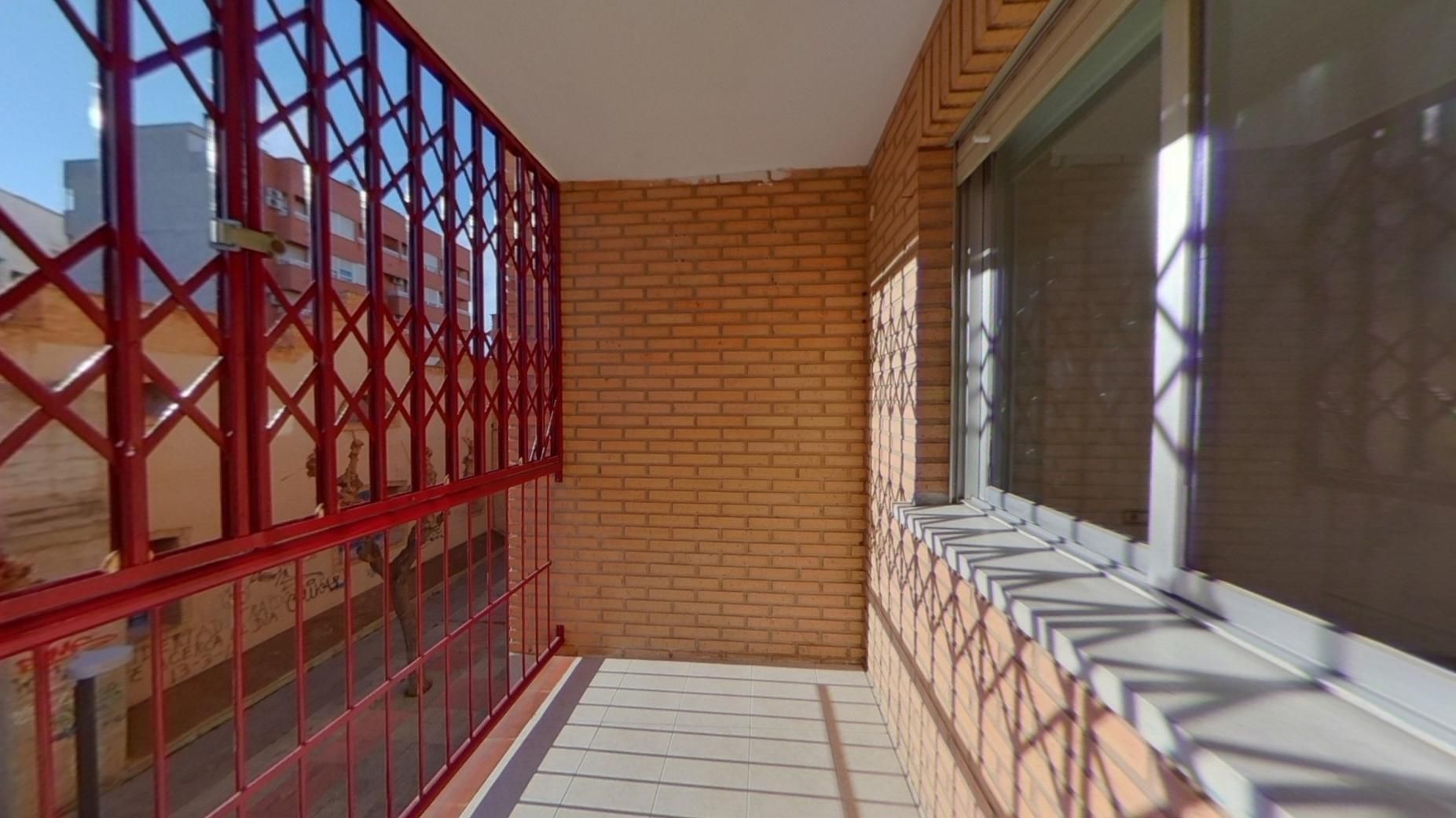 Bedroom of Flat for sale in  Murcia Capital  with Balcony