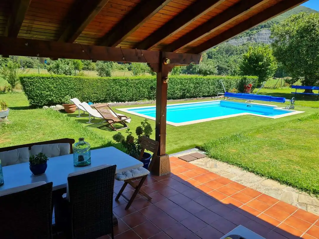 Jardín de Casa o chalet en venta en Liendo con Calefacción, Jardín privado y Piscina
