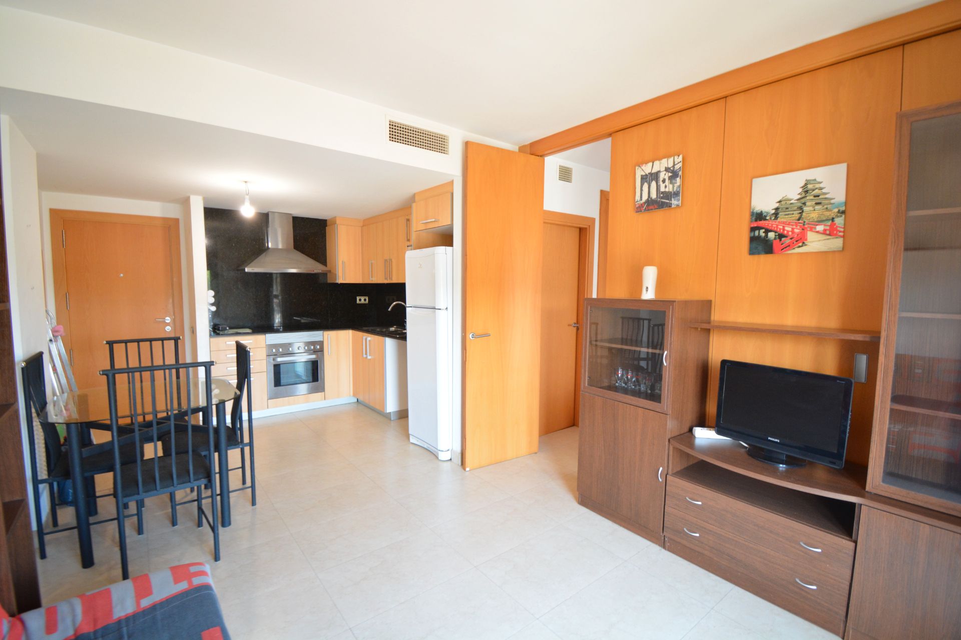 Cuina de Apartament de lloguer en Vinyols i els Arcs amb Aire condicionat, Calefacció i Terrassa
