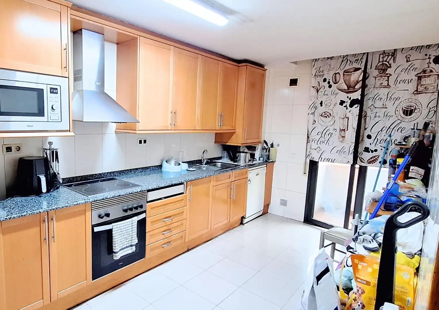 Kitchen of Flat for sale in Sabadell  with Heating, Parquet flooring and Terrace