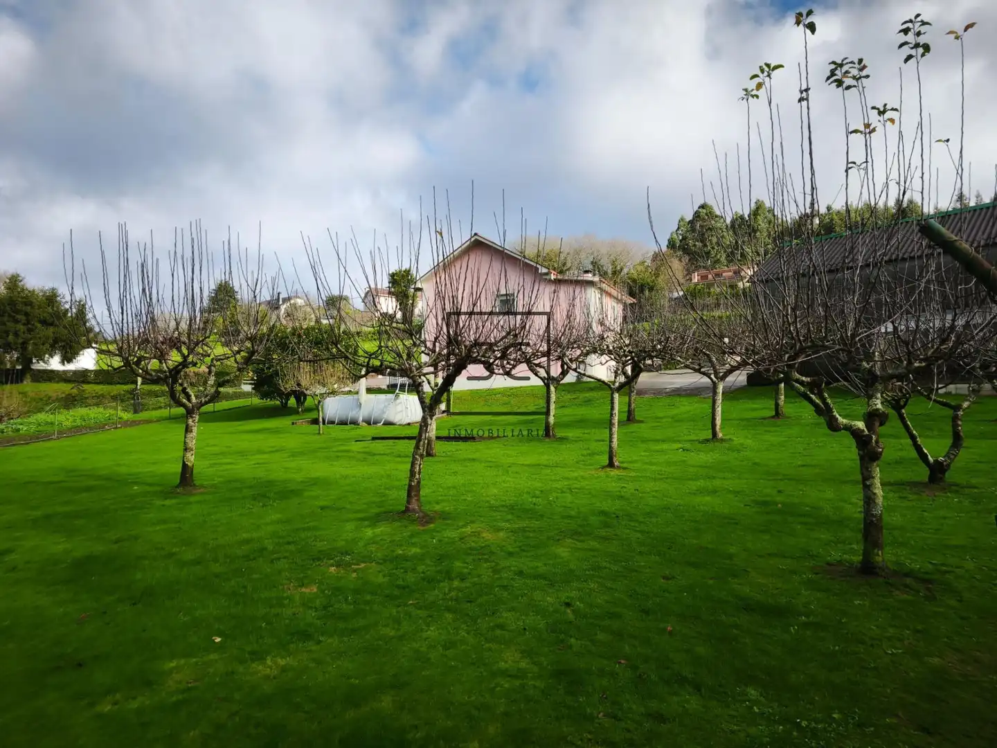 Jardín de Casa o chalet en venta en Narón con Trastero y Piscina