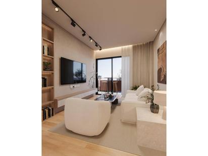 Sala d'estar de Apartament en venda en Sant Celoni amb Aire condicionat, Terrassa i Balcó