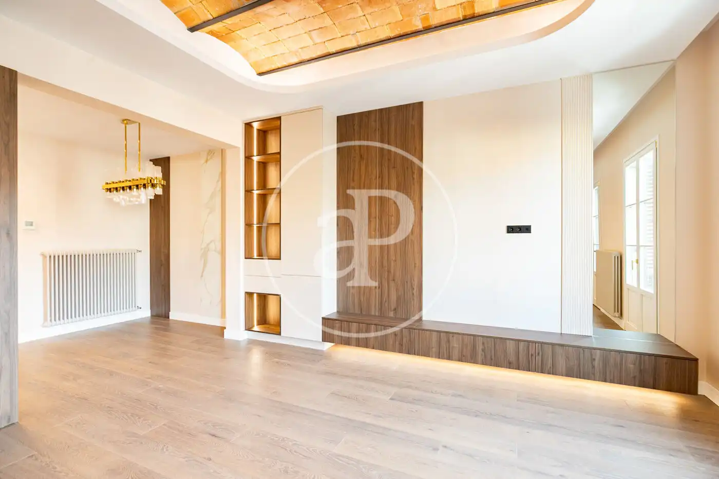 Living room of Flat for sale in Barcelona  with Air Conditioner, Heating and Balcony