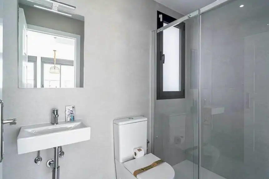 Baño de Casa o chalet en venta en Nerja con Aire acondicionado y Piscina
