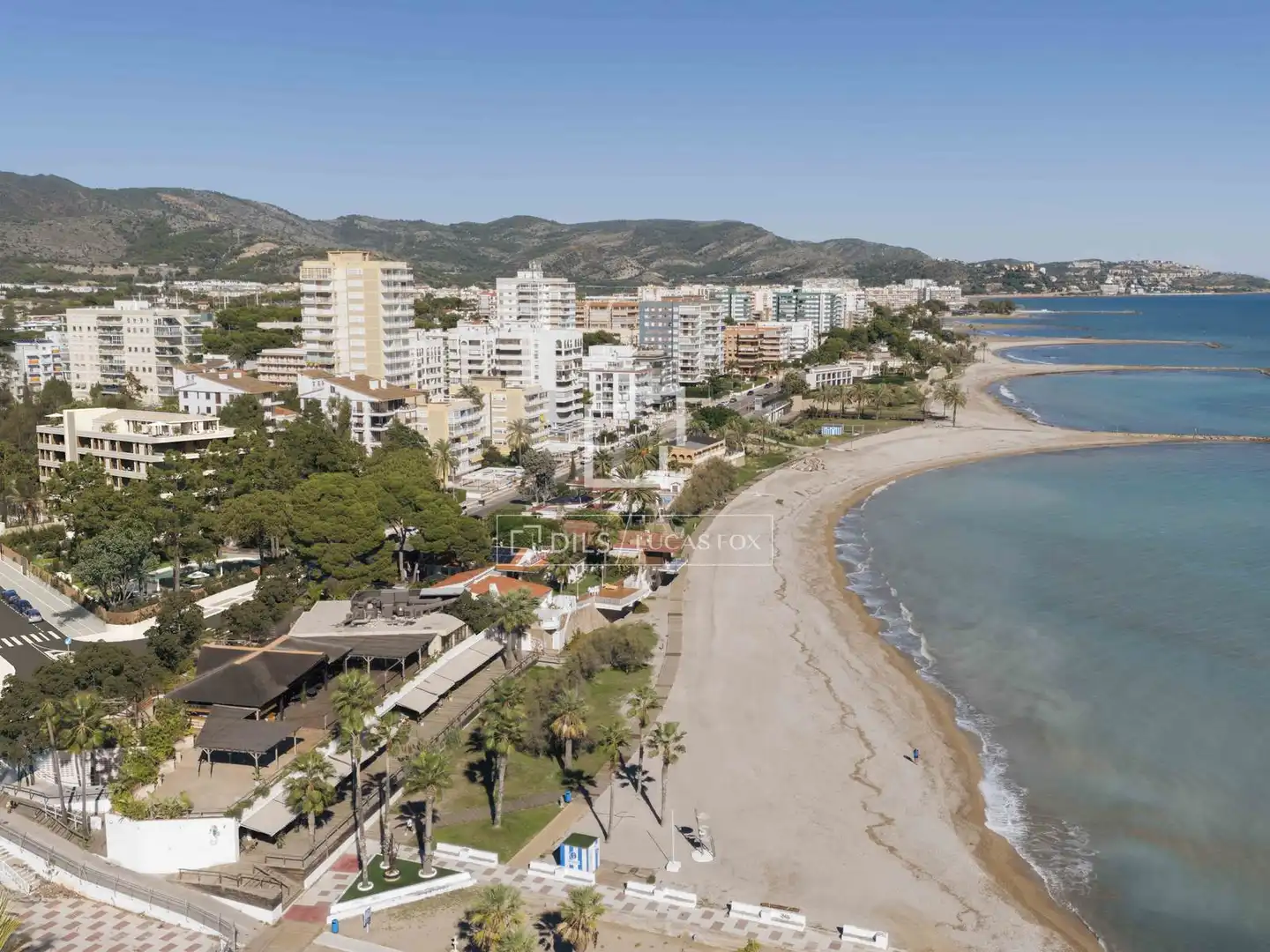 Exterior view of Flat for sale in Benicasim / Benicàssim  with Air Conditioner, Private garden and Terrace