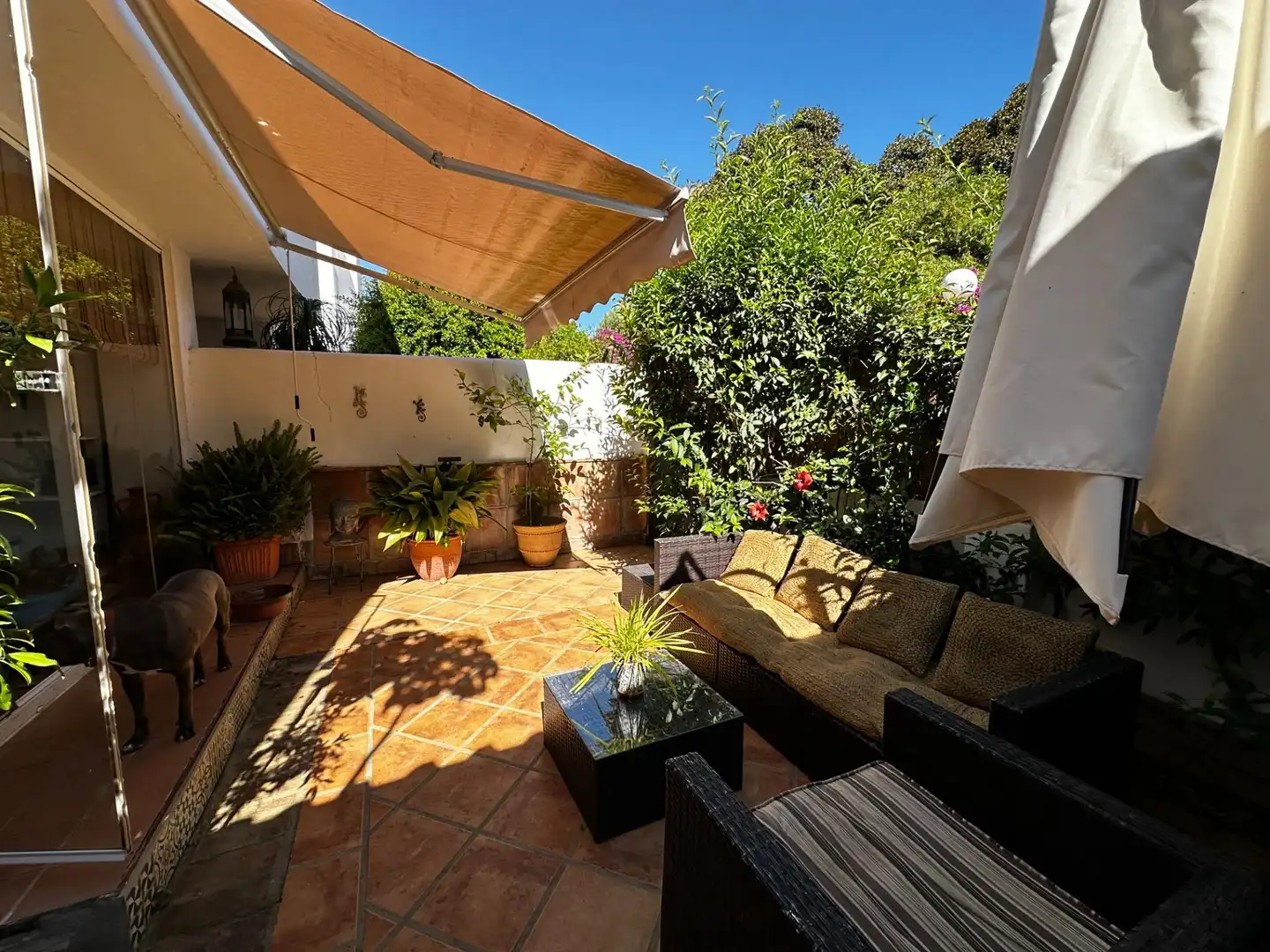 Terrace of Detached homes for sale in Marbella  with Air Conditioner, Terrace and Storage room