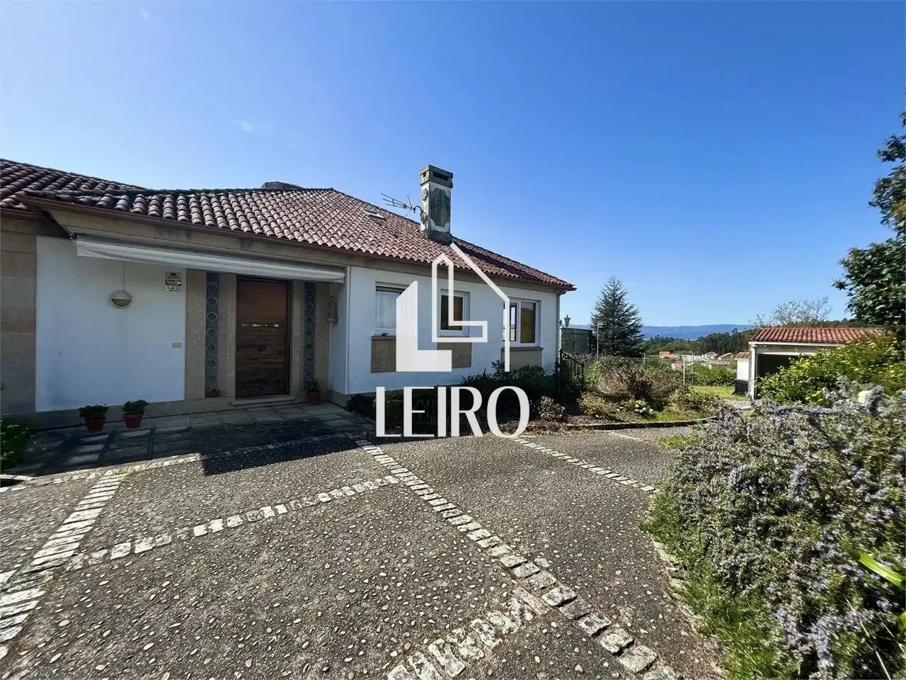 Vista exterior de Casa o chalet en venta en Vilagarcía de Arousa con Jardín privado y Terraza