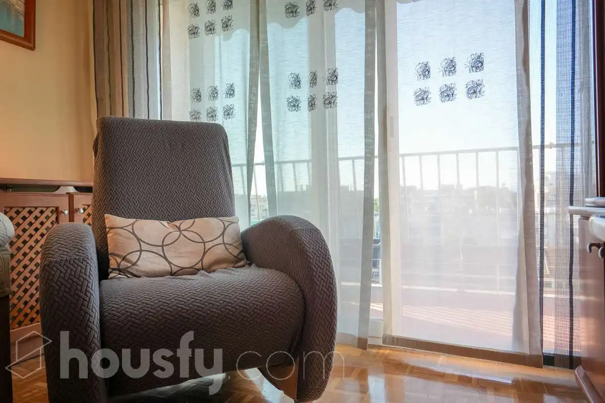 Living room of Flat for sale in Móstoles  with Air Conditioner, Heating and Terrace